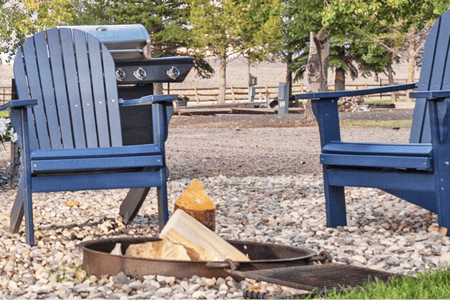 Fire Pit & Complimentary Wood Bundle
