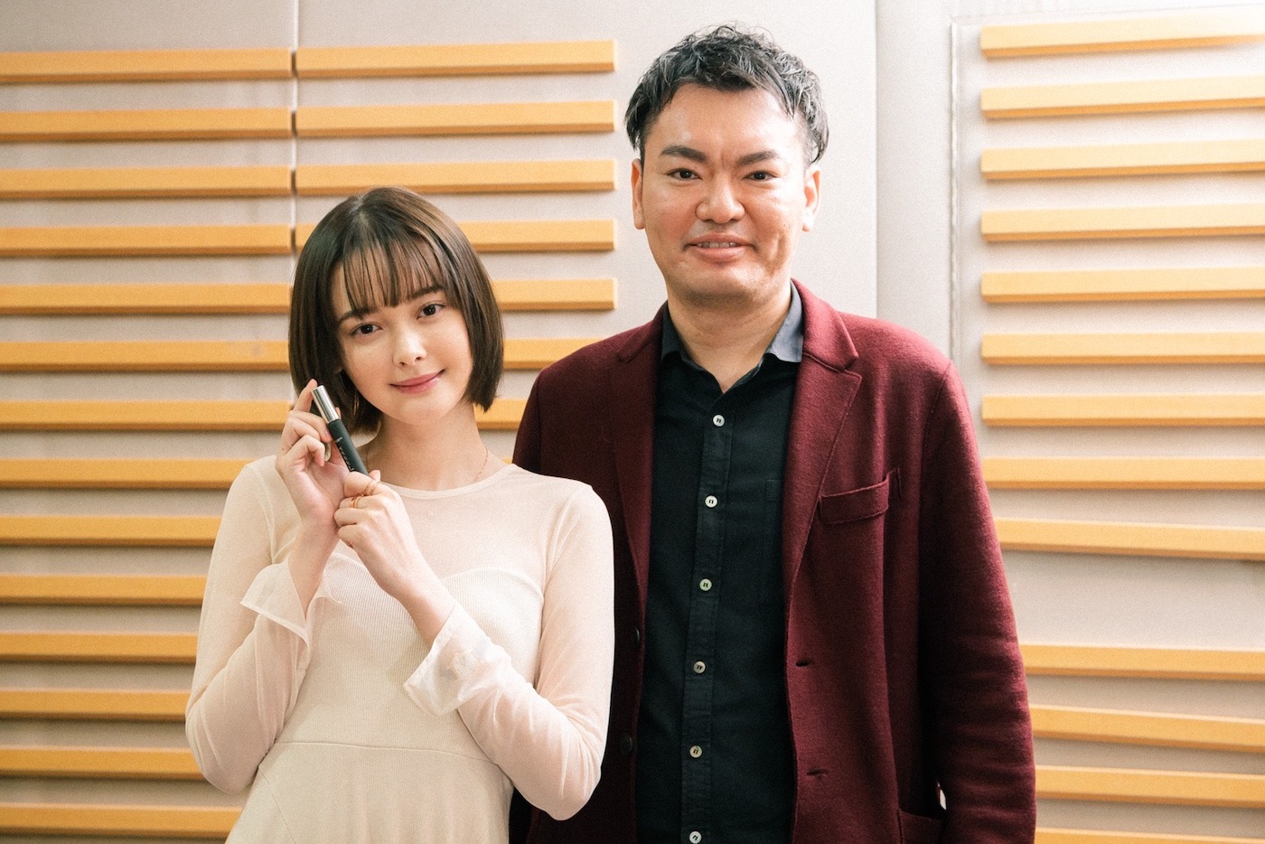 玉城ティナさんと太田の写真