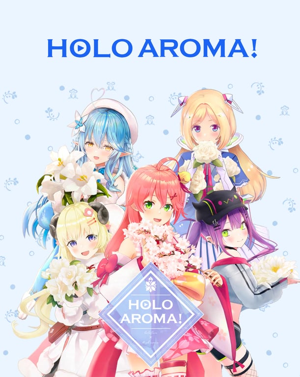 雑貨　[開封済み] 常闇トワ ホロアロマ(マスク用アロマスプレー) 第二弾 「ホロライブ」 ホロライブ アロマ第二弾コンプリートセット （雑貨 [開封済み