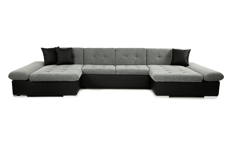 GIF showing all the functions on corner sofa bed ALICE