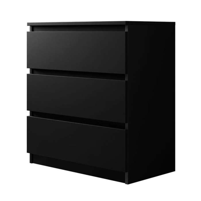 chest of drawers MOLAMA M3 in black