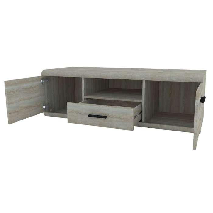 TV Cabinet LU04 showing interior