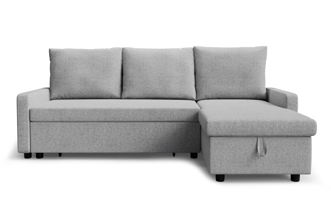 Corner Sofa Bed LYNDA - Grey
