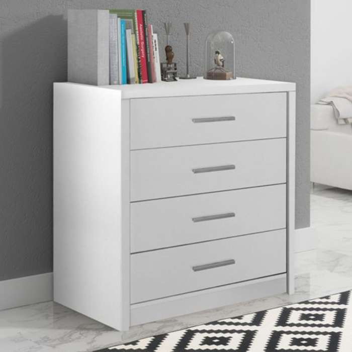 chest of drawers GENEWA 1 in white