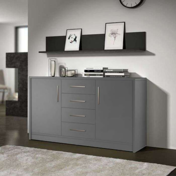 Sideboard GENEWA 2 in graphite