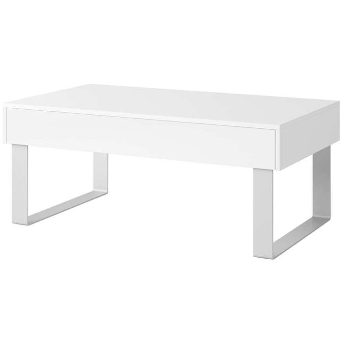 Large coffee table COLAMBRINI in white