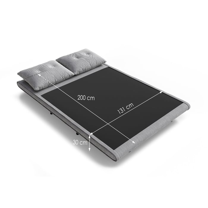 Sofa Bed ANN showing sleeping function with dimensions