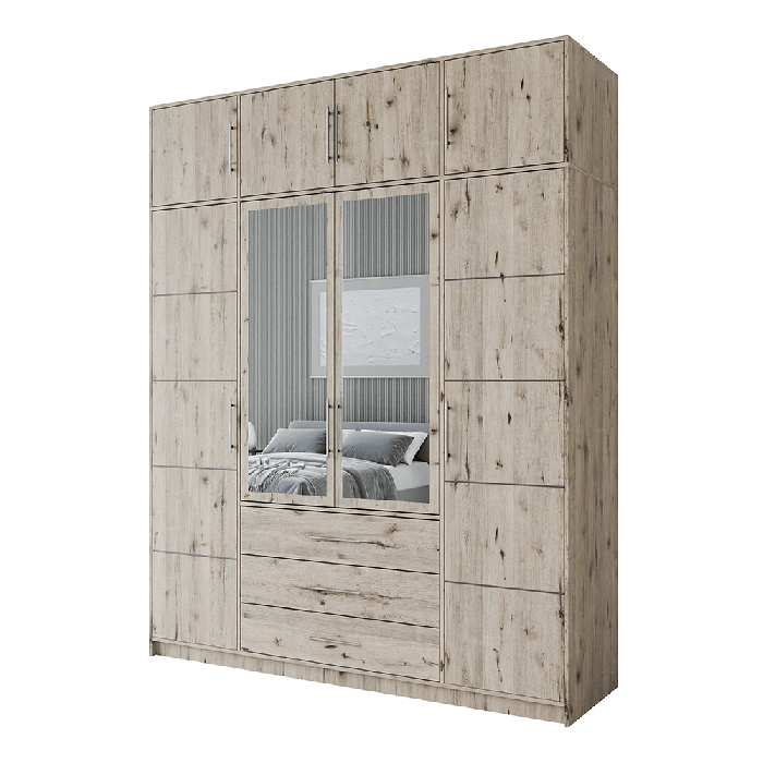 The whole look of the BALI D3 in white together with the extension ontop.