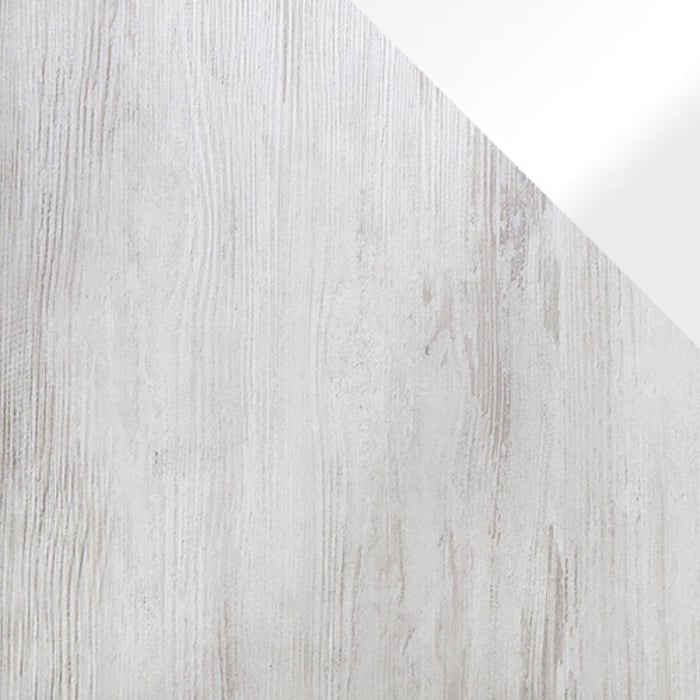 Colour sample - White Oak + White Gloss