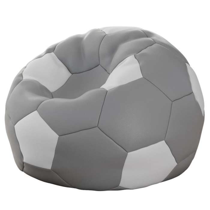 Bean Bag GOAL 500L in grey + white