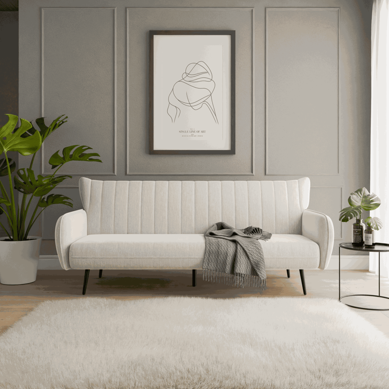 DAKO Sofa Bed NATALIE Modern Recliner 3-Seater Settee