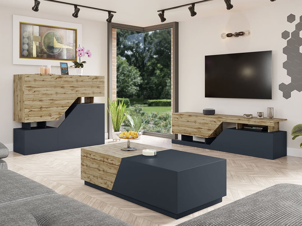 CELICA anthracite / wotan set in a living room