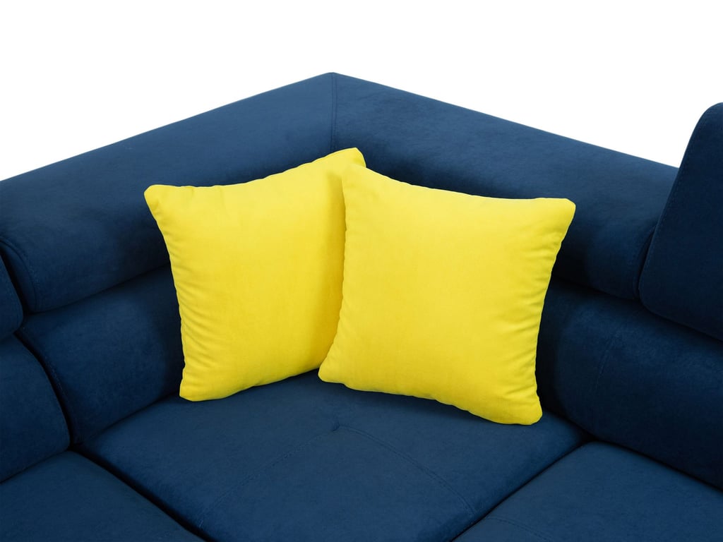 Backrest and cushions on Corner Sofa Bed CHARM BIS