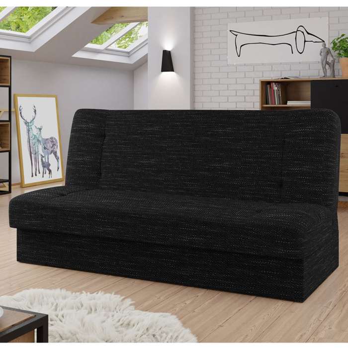 The ZEBRA sofa bed in a modern living room.