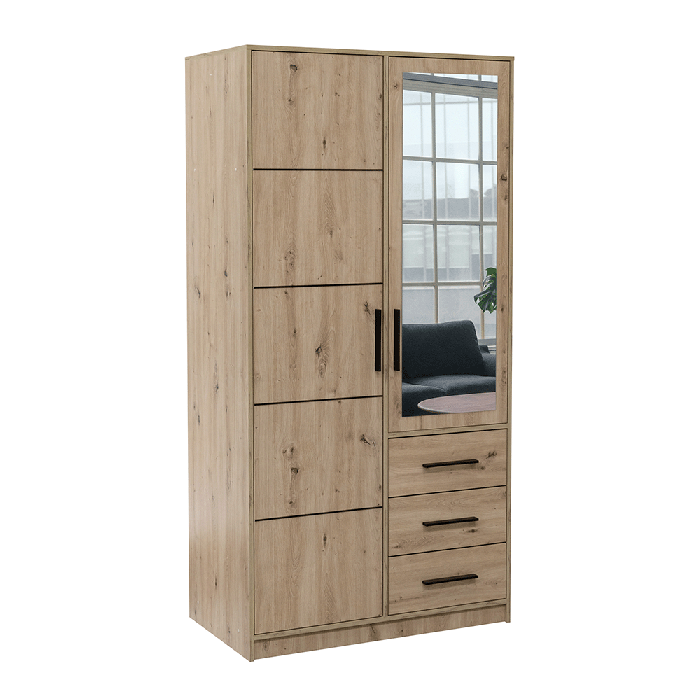 Wardrobe KOS D2 in oak artisan