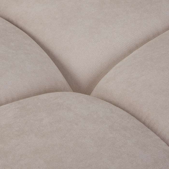 A close up on beige microbifre material.