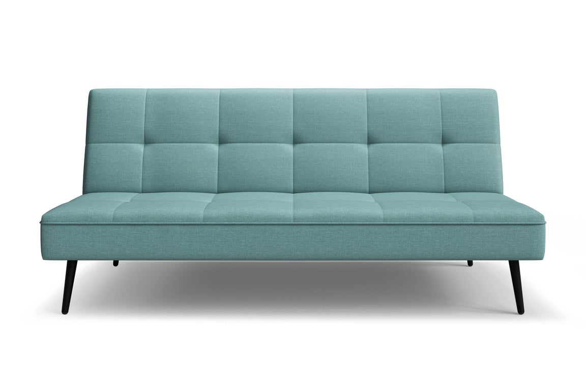 The RONNIE sofa bed in green.