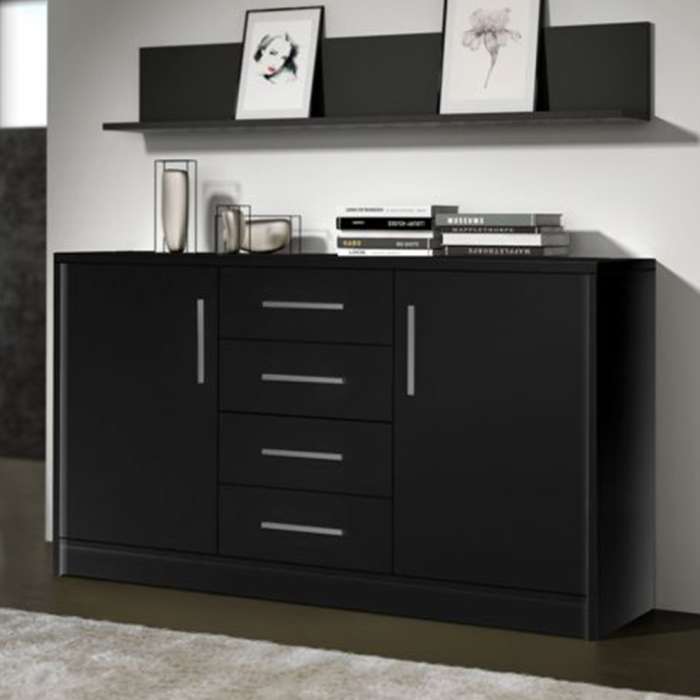 Sideboard GENEWA 2 in Black