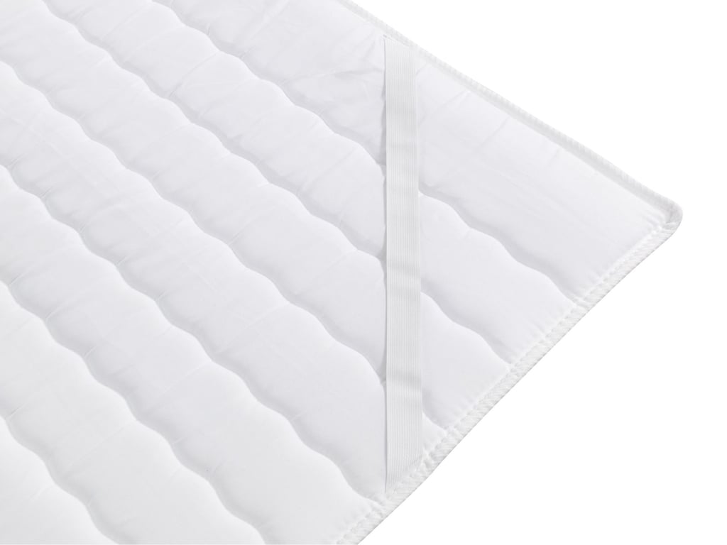 Close up of the mattress topper