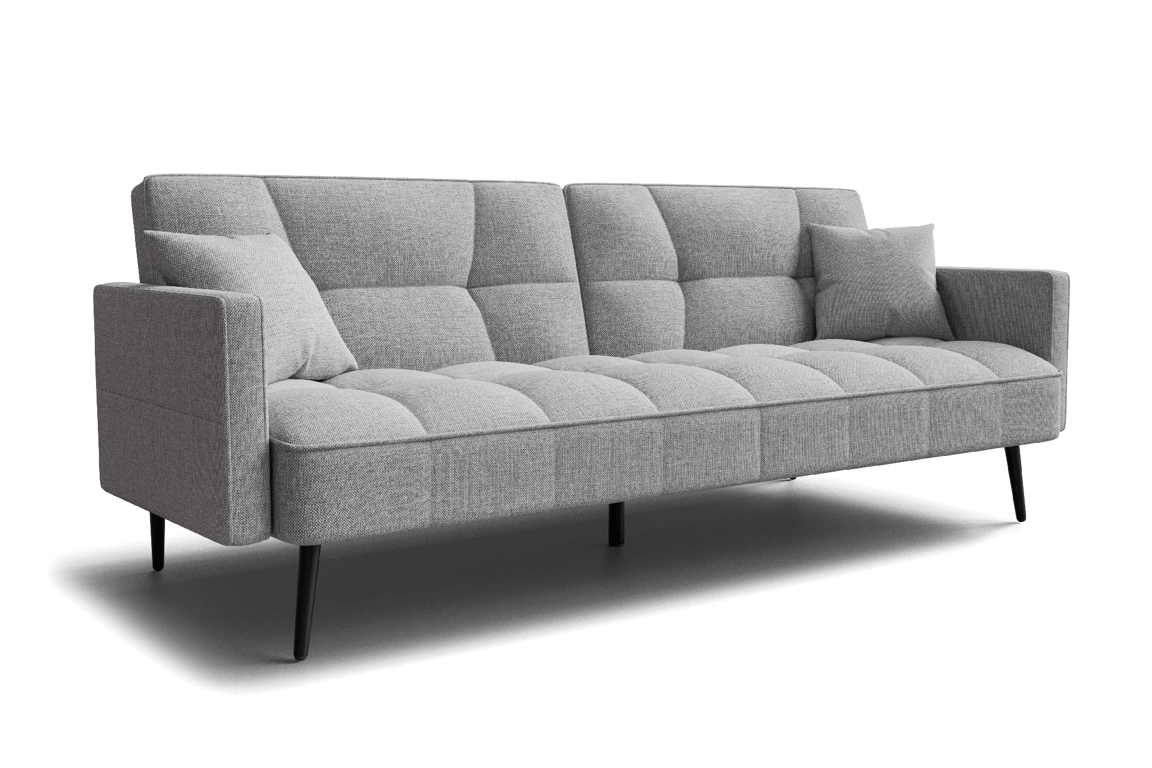 DAKO Sofa Bed SARAH Click-Clack 3-Seater Easily Convertible Settee