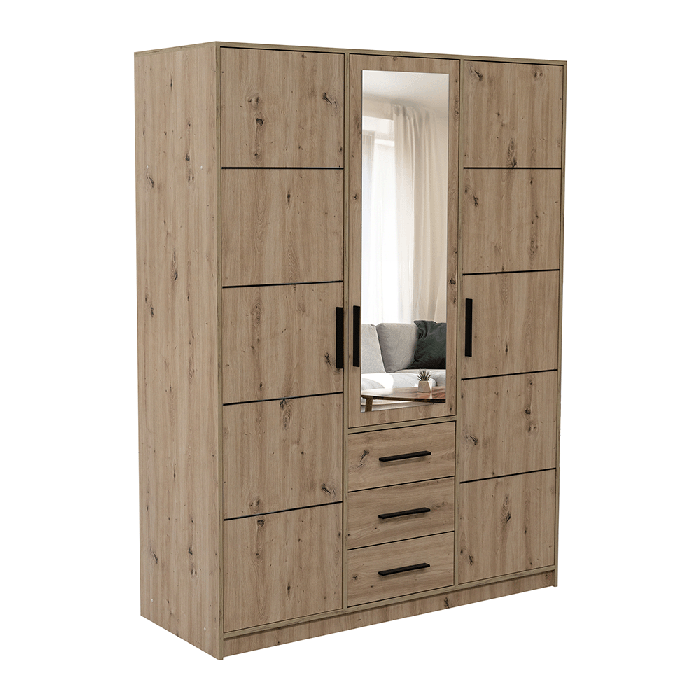 Wardrobe KOS D3 in oak artisan