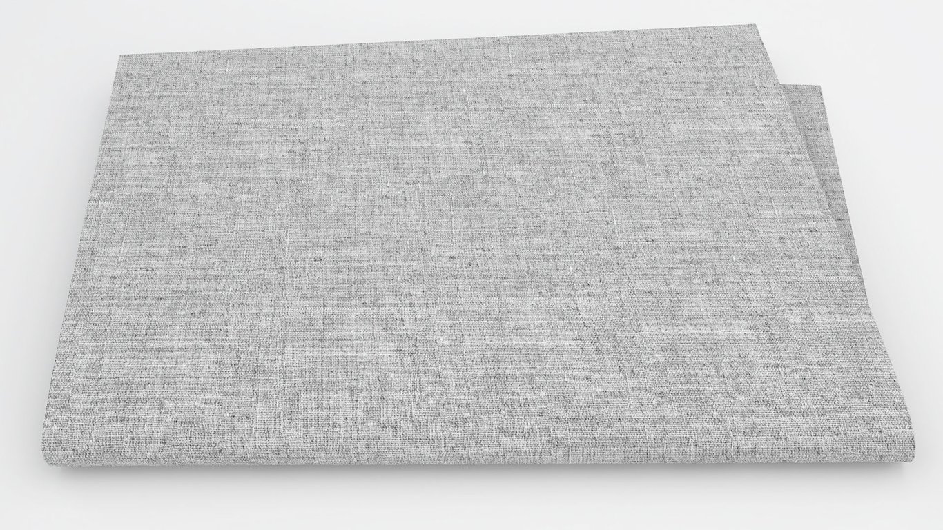 Grey fabric sample