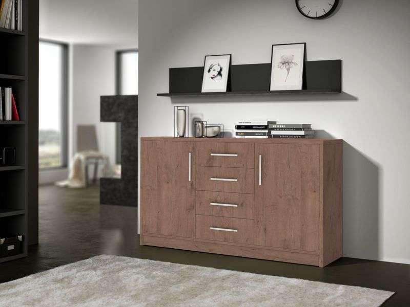 Sideboard GENEWA 2 in Oak Sterling