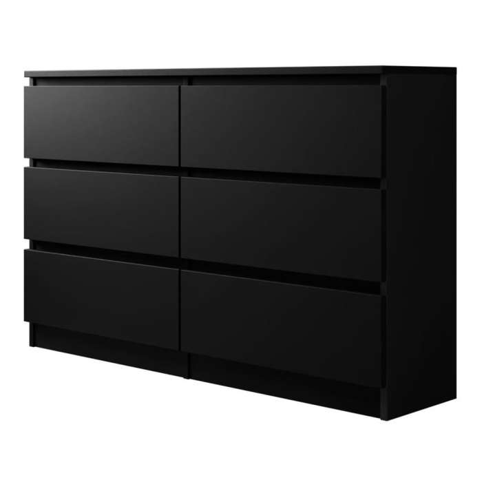 Chest of Drawers MOLAMA M6 140 in black