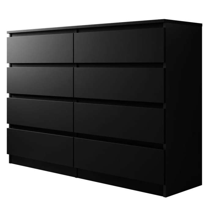 chest of drawers MOLAMA M8 140 in black