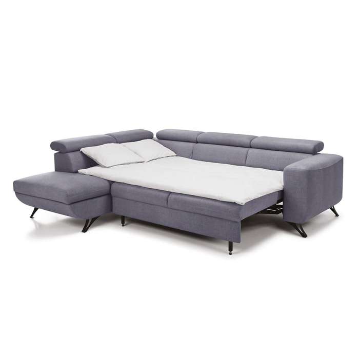 Corner Sofa Bed ALICO showing sleeping function