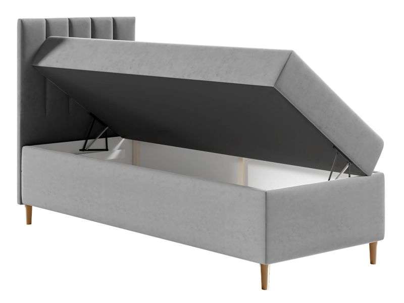  continental bed JUNIOR KAMIRE 1  open showing the storage container