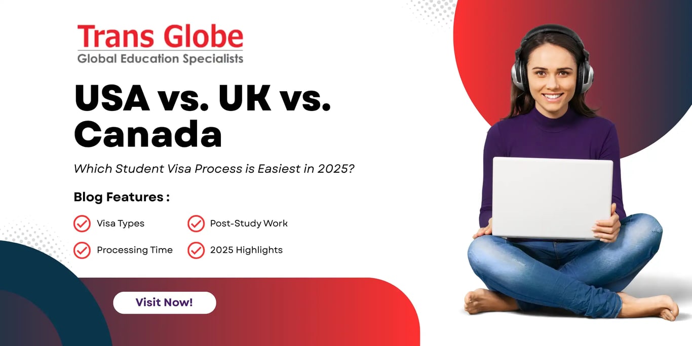 USA vs. UK vs. Canada: Which Student Visa Process is Easiest in 2025?