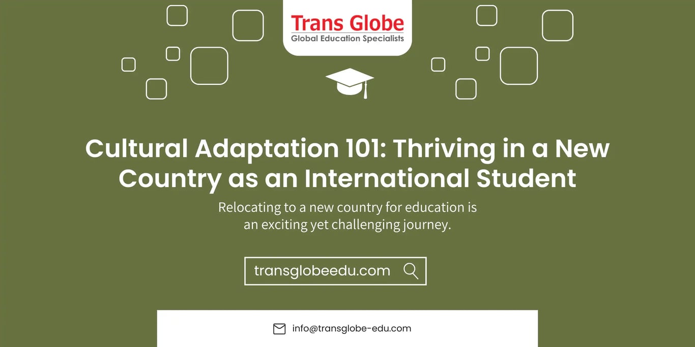 Cultural Adaptation 101: Thriving in a New Country as an International Student