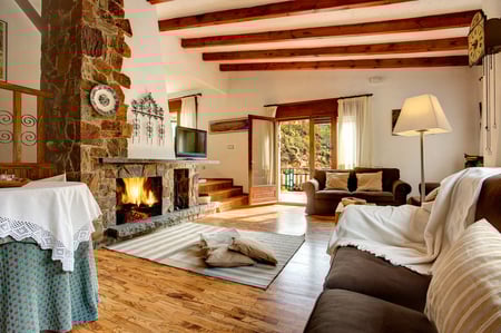 15 Fireplaces cosiest of Catalonia