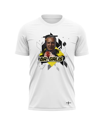 nickgalis.com T-Shirt Dr Galis2 White