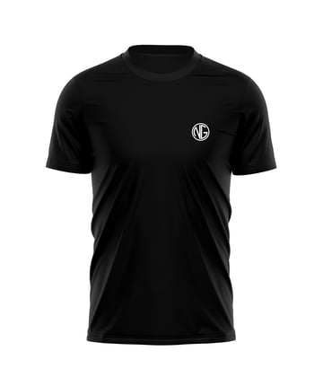 nickgalis.com T-Shirt NG Silicone Small Black