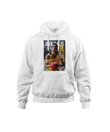 nickgalis.com Magazine Hoodie White