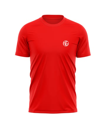 nickgalis.com T-Shirt NG Silicone Small Red