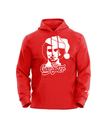 nickgalis.com Christmas Gangster Large, Red