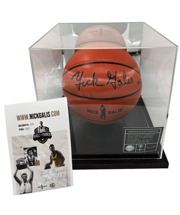 nickgalis.com Collectible framed & signed NG Ball (περιορισμένος αριθμός τεμαχίων)