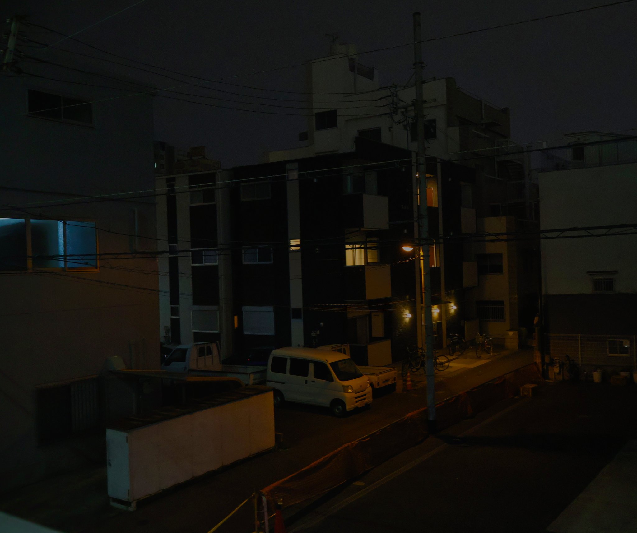 a typical residential area in osaka