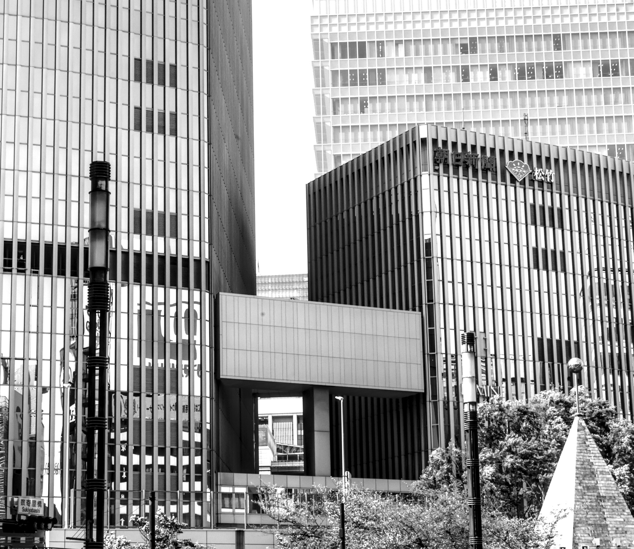 b/w bridge