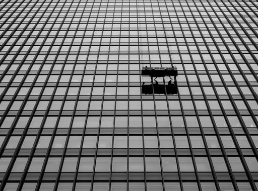 b/w window cleaner
