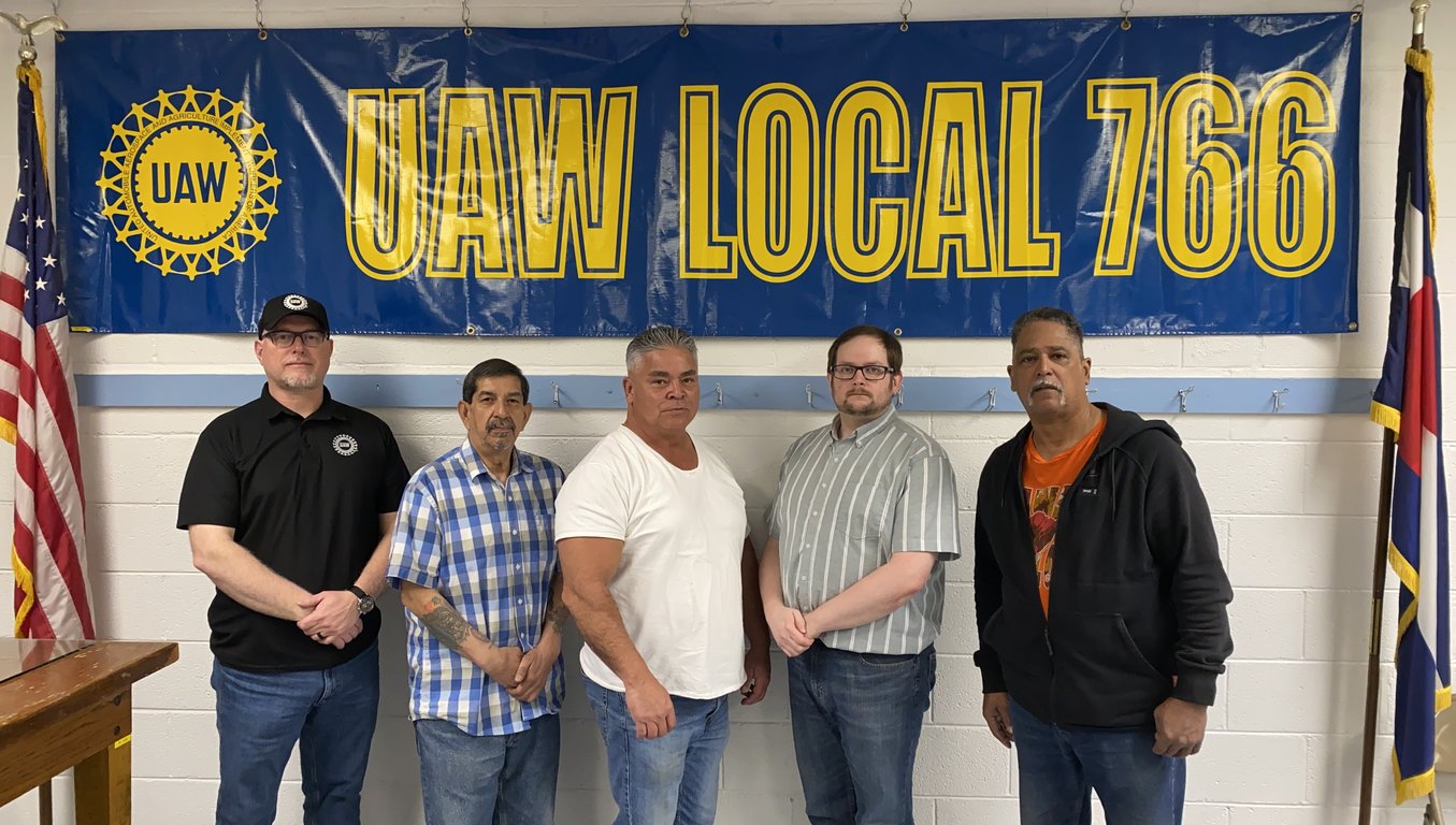 UAW Local 766 Bargaining Team Group Shot