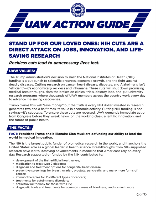 Download Our NIH Action Guide