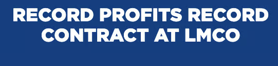 RECORD PROFITS RECORD CONTRACTS AT LMCO