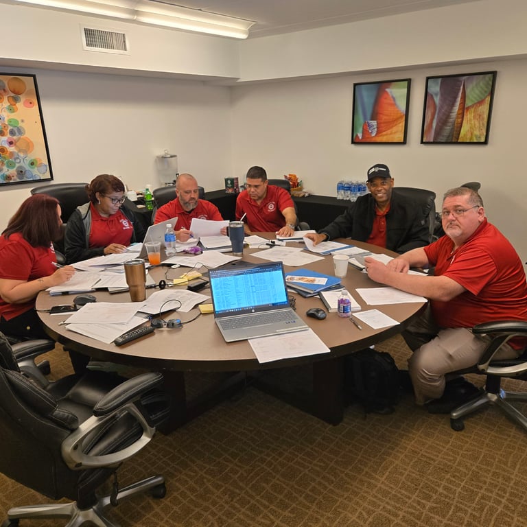 Local 788: Orlando discussing bargaining strategy