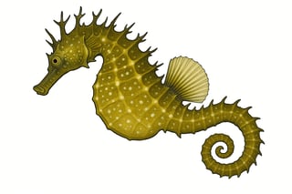 Hippocampe moucheté - Hippocampus guttulatus