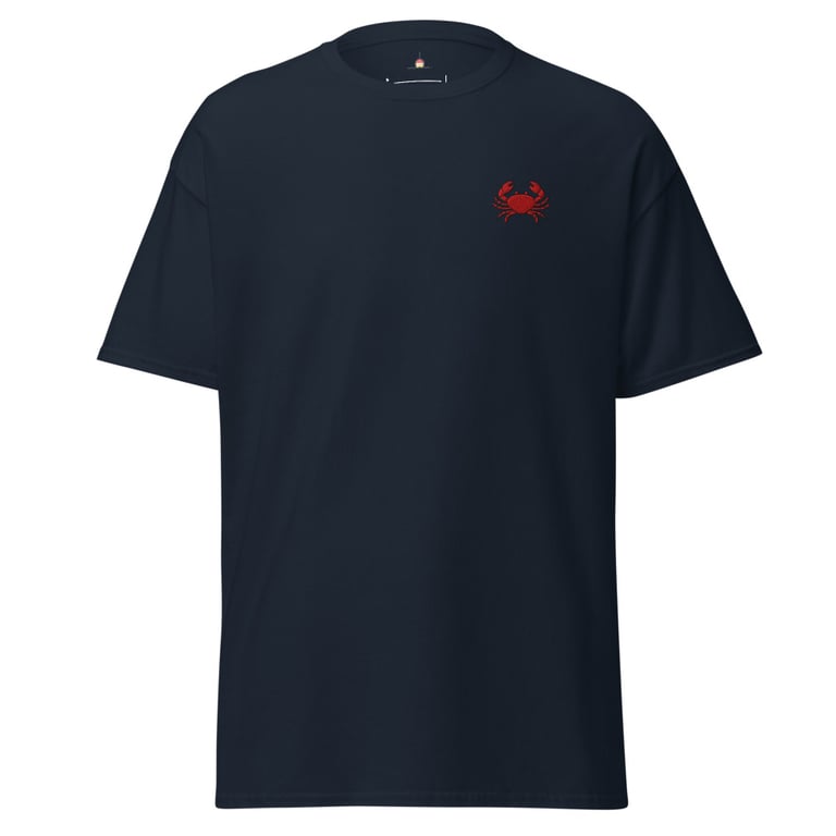 T-shirt brodé crabe - 4