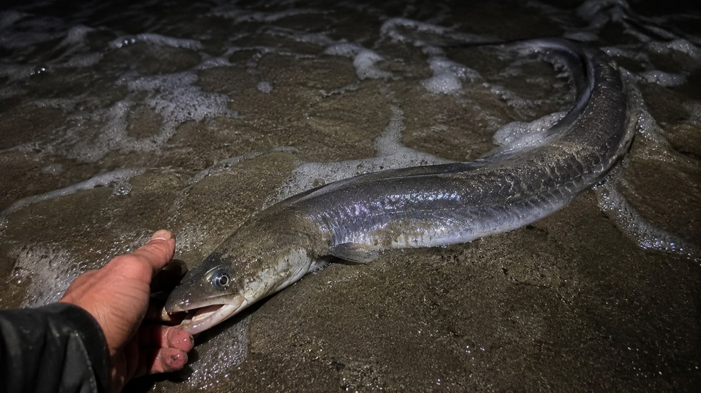 Pêche du congre en surfcasting